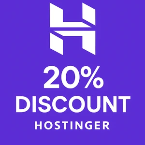 Hostinger 20% off