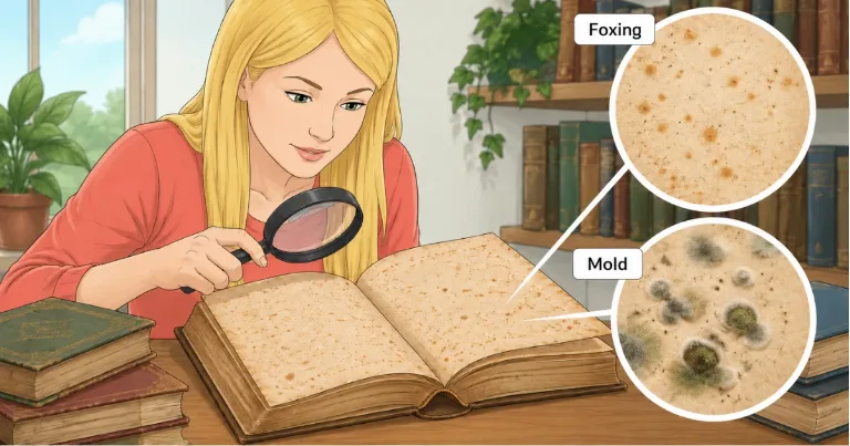 Are Yellow Spots on Old Books Mold Foxing Explained Simply