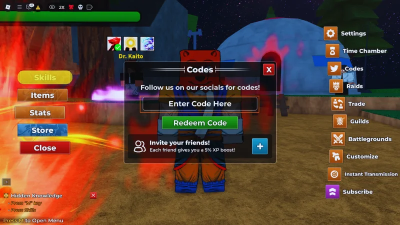 Dragon Soul  Screenshot of  How to Reedem Code