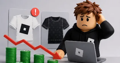 Roblox 2D clothing update raises costs for small classic clothing creators.