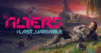 The Alters Last Variable key art showing Jan Scientist in the Oasis