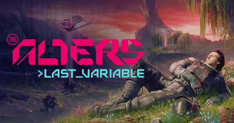 The Alters Last Variable key art showing Jan Scientist in the Oasis