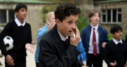 Scott Ellis Watson as young John Davidson in I Swear