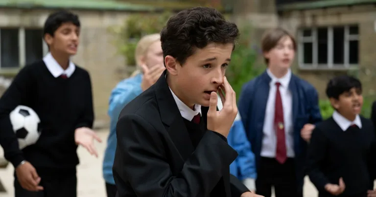 Scott Ellis Watson as young John Davidson in I Swear