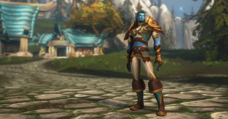 World of Warcraft Skyborne armor customization.