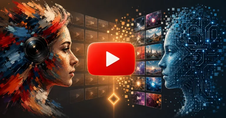 YouTube monetization policy for human and AI video creators.