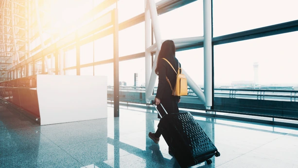A woman Traveling
